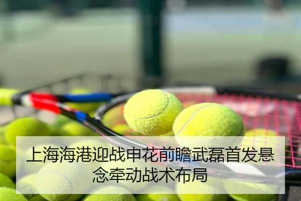 上海海港迎战申花前瞻武磊首发悬念牵动战术布局